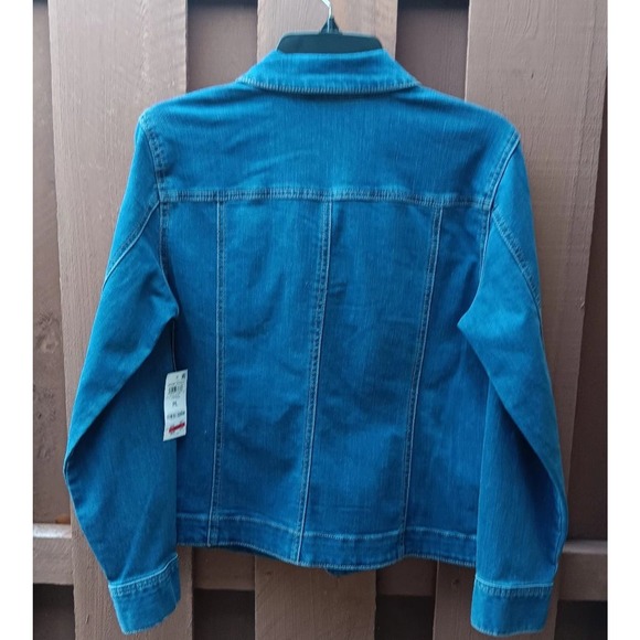 Ladies Jean Jacket Charter Club from Macy's Size Petite Large☆BNWT☆ - Picture 5 of 7